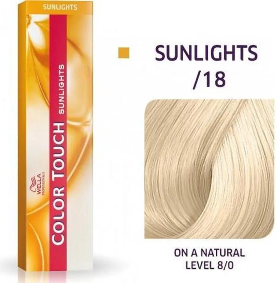 Wella Professionals Color Touch /18 Relights Haarverf 60ml - Zwart
