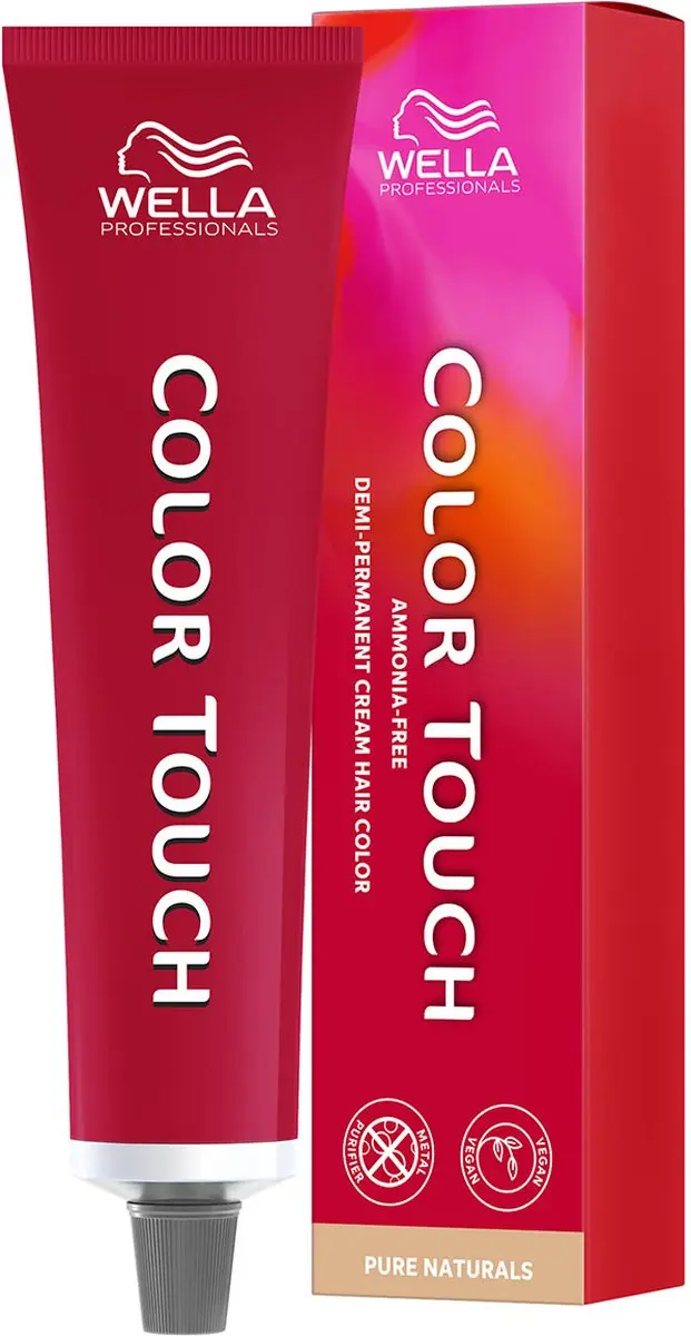 Wella Professionals Color Touch Pure Naturals 4/0 60ml - Zwart