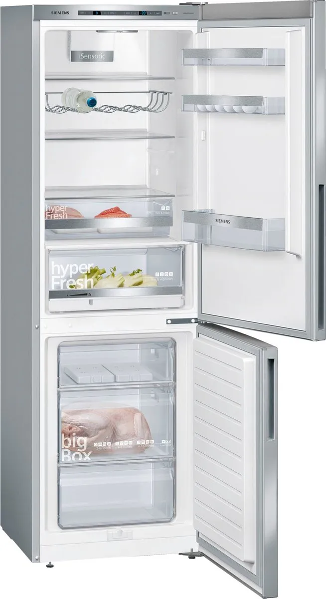 Siemens iQ500 KG36EALCA Koel- en vriescombinatie 308L - RVS