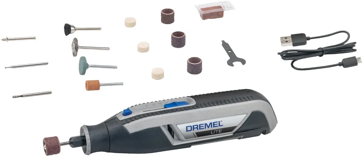 Dremel Lite Multitool F013760JA - 15 Accessoires