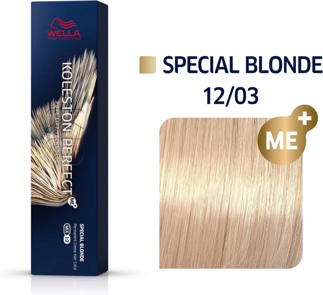 Wella Professionals Koleston Perfect Me+ Haarverf 12/03 60ml