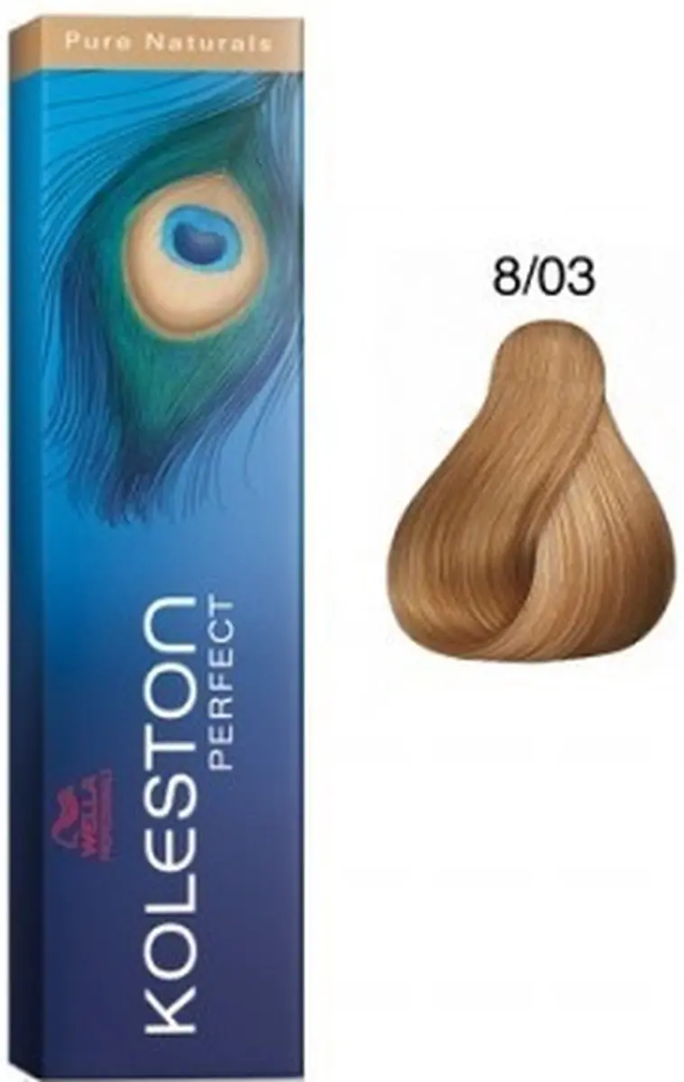 Wella Professionals Koleston Perfect 8/03 Permanent Haarkleuring 120ml