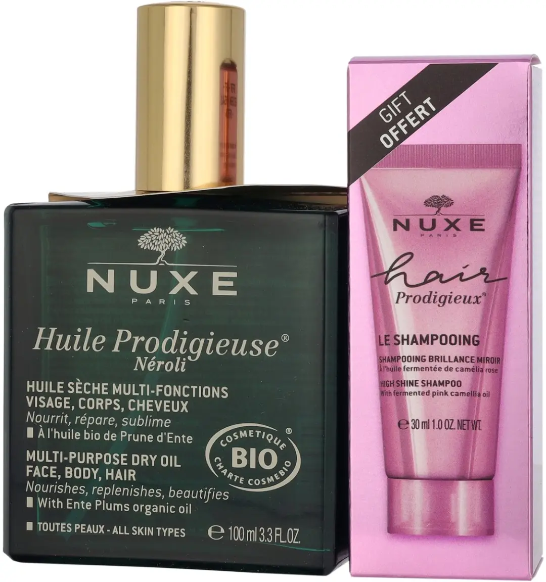 Nuxe Huile Prodigieuse Néroli + Hair Prodigieux Shampoo 130ml