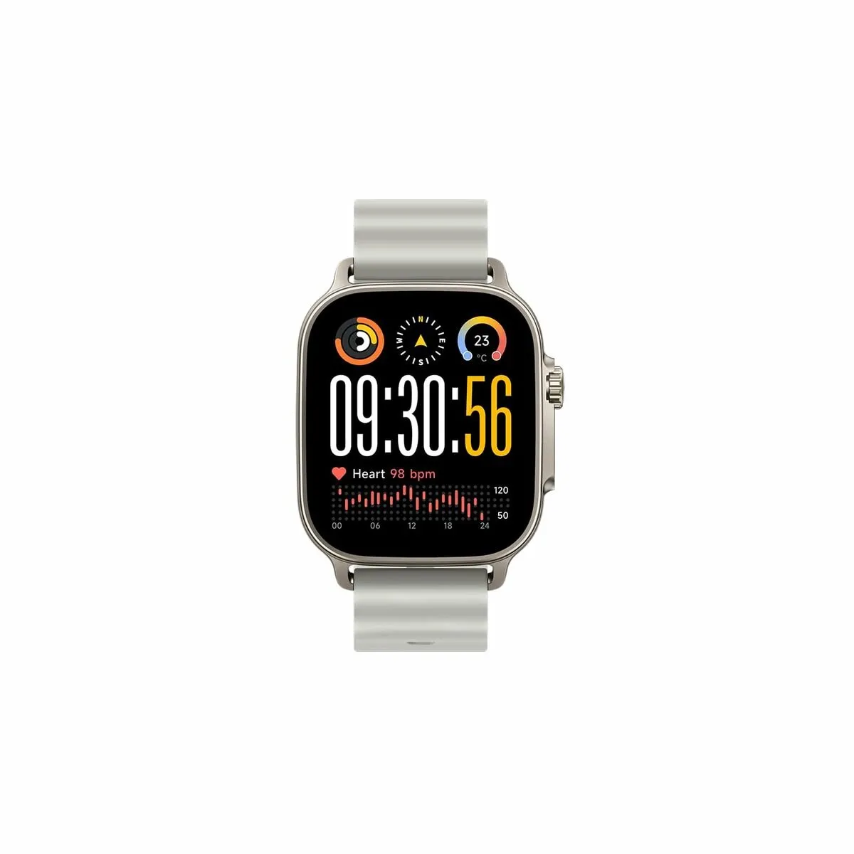 Realme Smartwatch 631123000035 - 45mm - Titanium Silver