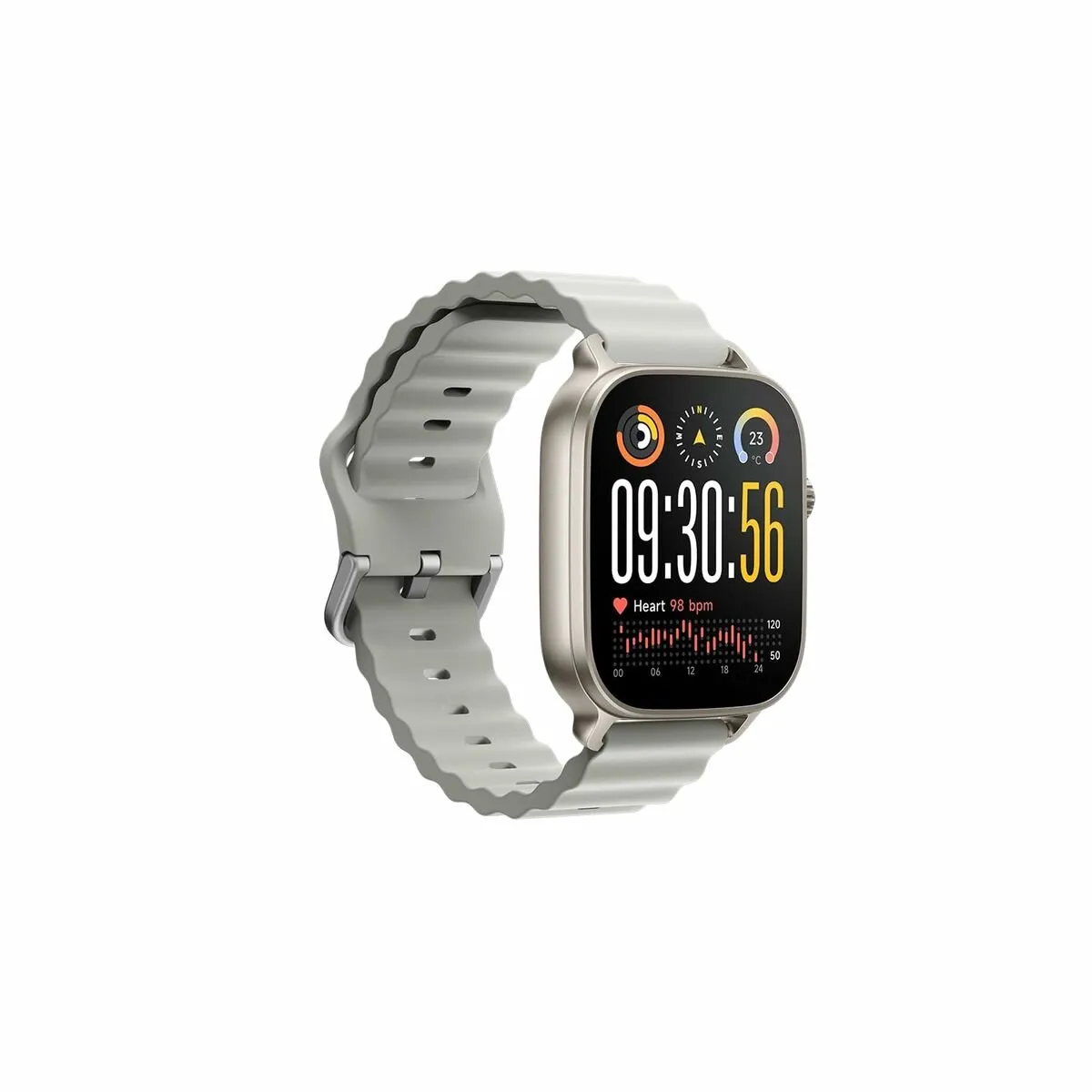 Realme Smartwatch 631123000035 - 45mm - Titanium Silver