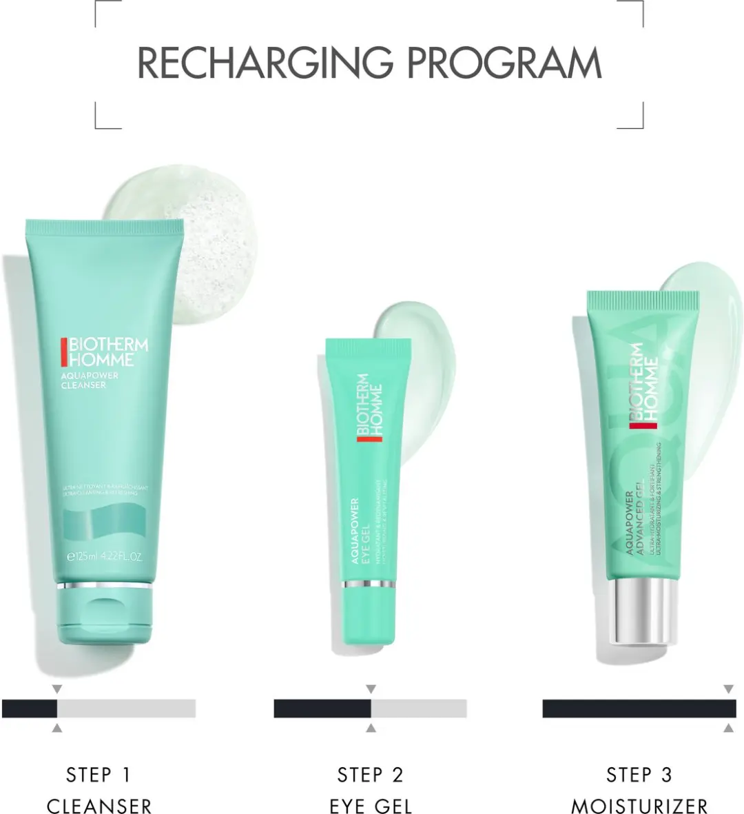 Biotherm Homme Aquapower Advanced Gel Moisturizer 30ml - afbeelding 6 van 6