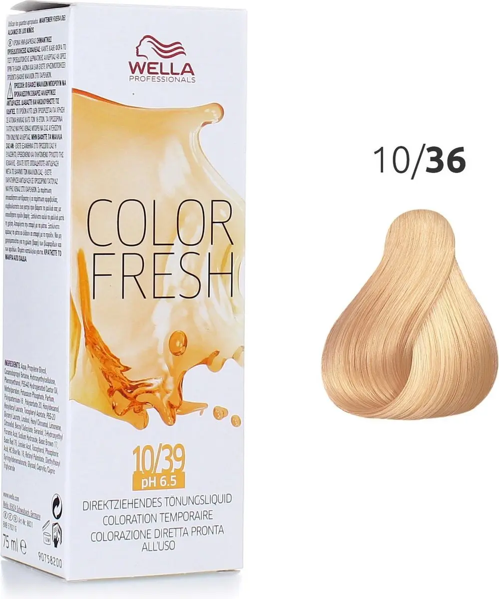 Wella Professionals Color Fresh Haarverf 10/36 - 75ml