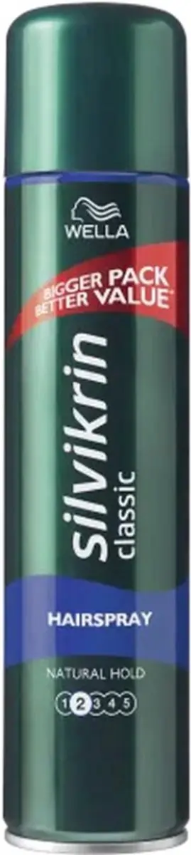 Wella Silvikrin Natural Hold Haarlak 400ml
