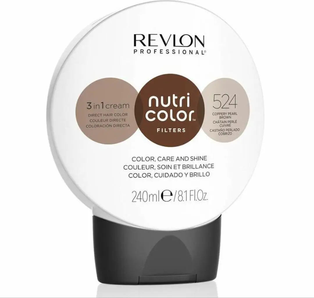 Revlon Nutri Color 524 Koperbruin Permanente Kleur 240ml