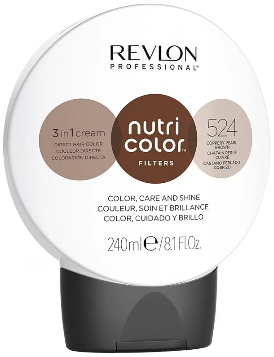Revlon Nutri Color 524 Koperbruin Permanente Kleur 240ml