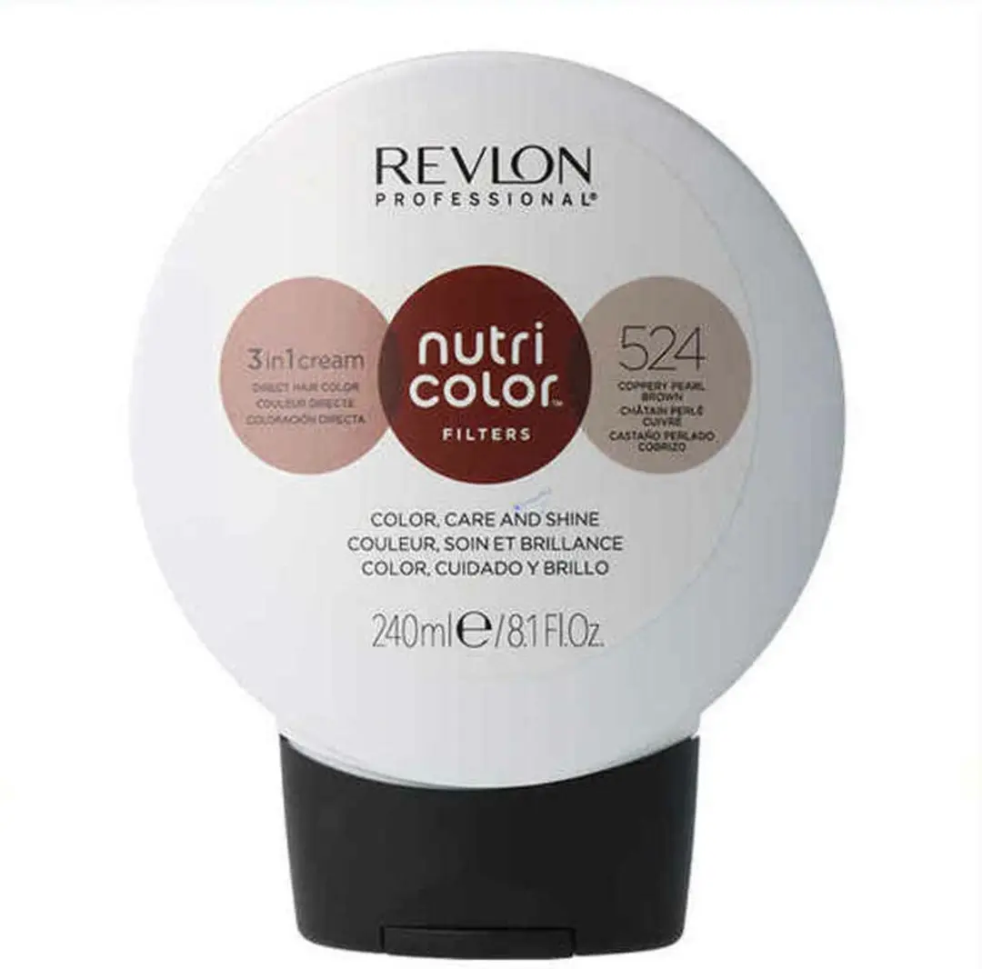 Revlon Nutri Color 524 Koperbruin Permanente Kleur 240ml