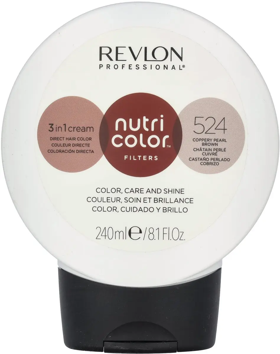 Revlon Nutri Color 524 Koperbruin Permanente Kleur 240ml