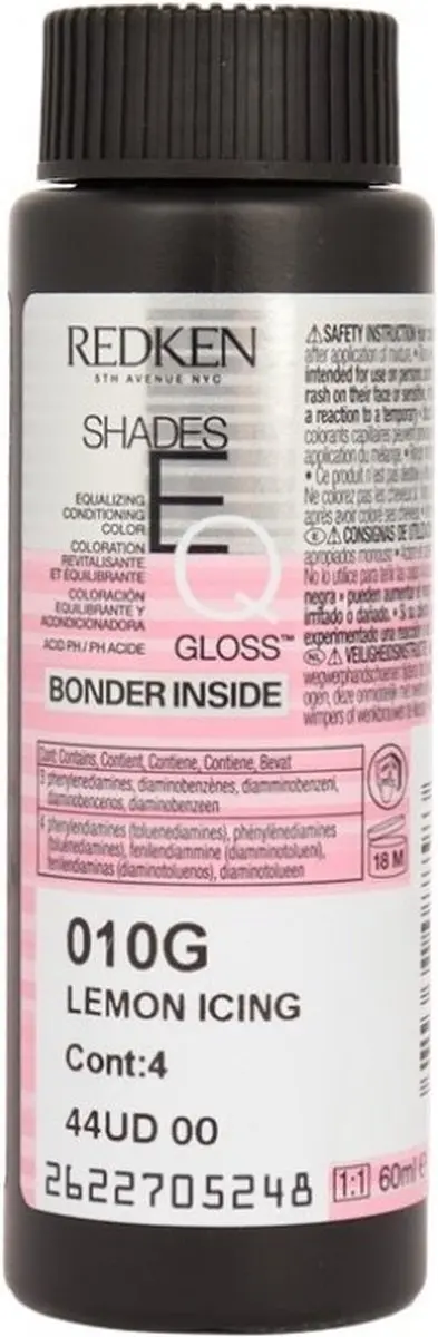 Redken Shades EQ 010G Lemon Icing Demi Haarkleur 60ml