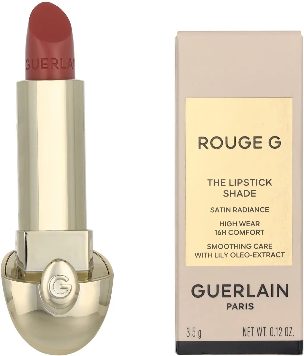 Guerlain Rouge G Satin Lipstick Refill 3.5ml - #131 Le Beige Praline - afbeelding 6 van 6