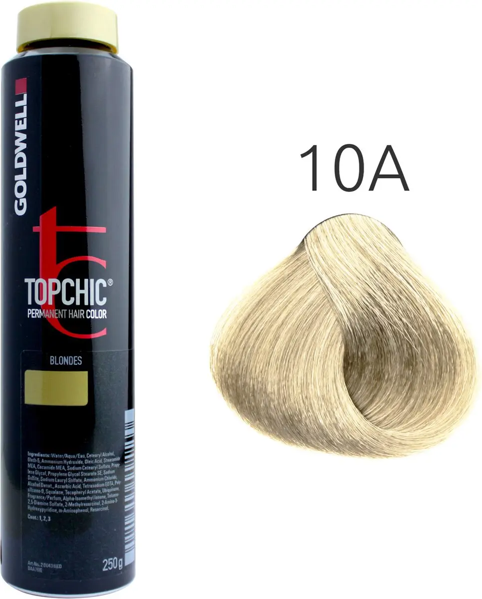 Goldwell Topchic Depot Bus 10-A Pastel Asblond 250ml