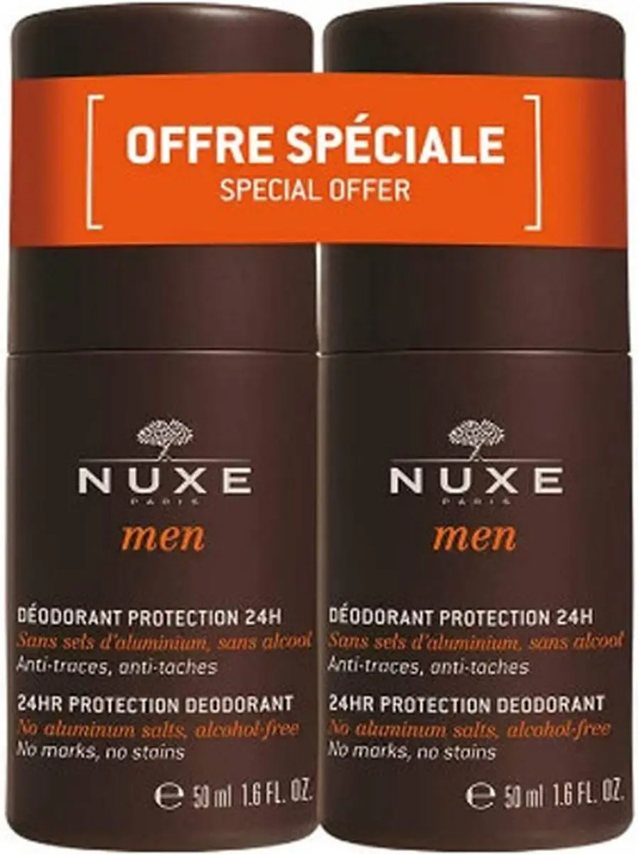 Nuxe Men 24 HR Protection Deo Duo - 2x50ml