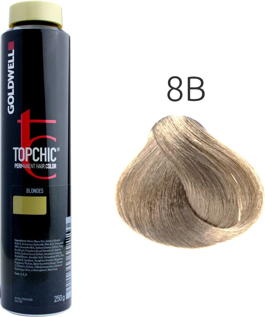 Goldwell Topchic Depot Bus 250ml - 8B Bruin Permanent