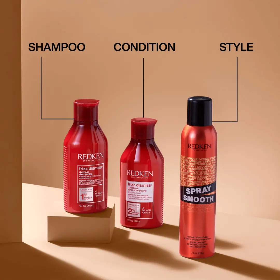 Redken Frizz Dismiss Shampoo 300ml - Krullend haar