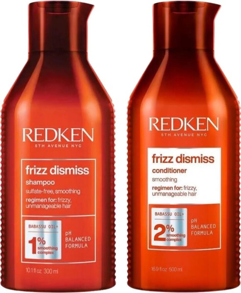 Redken Frizz Dismiss Care Package Shampoo & Conditioner 300ml