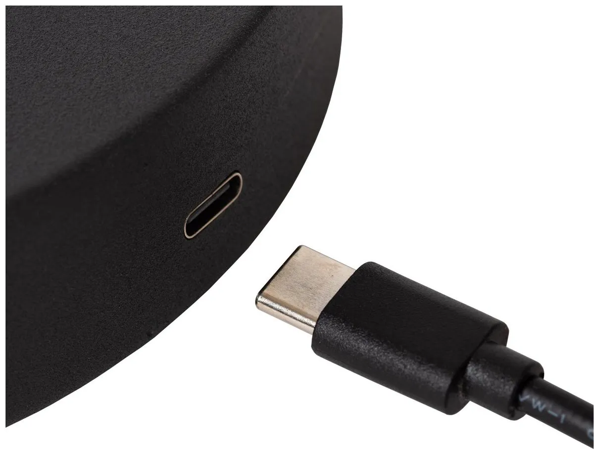 Lucide Stirling Oplaadbare Bureaulamp 3W - Zwart