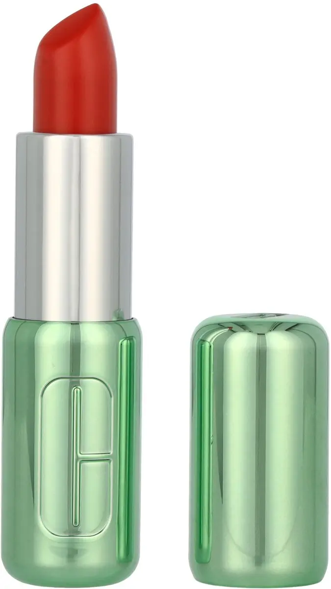 Clinique Pop Longwear Shine Lipstick 29 Flame Pop