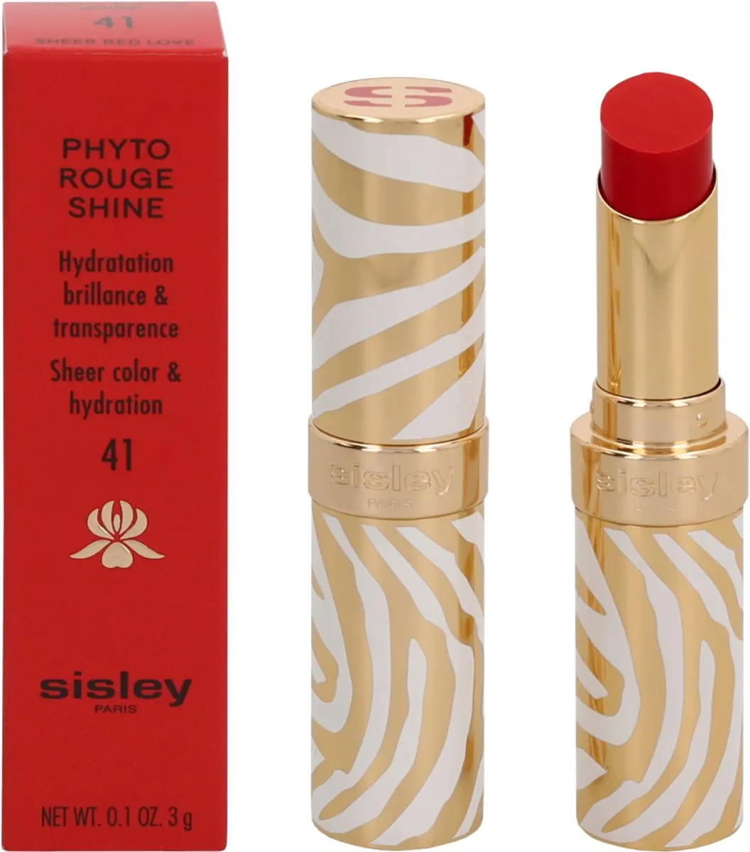 Sisley Le Phyto Rouge Lipstick 41 Sheer Red Love - 3g - afbeelding 6 van 6