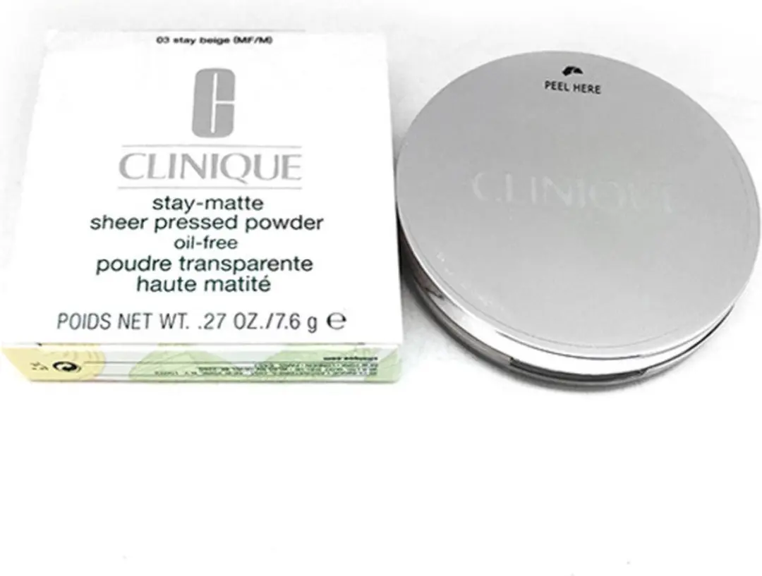 Clinique Stay Matte Sheer Pressed Powder 01-Stay Buff - 7.6 g