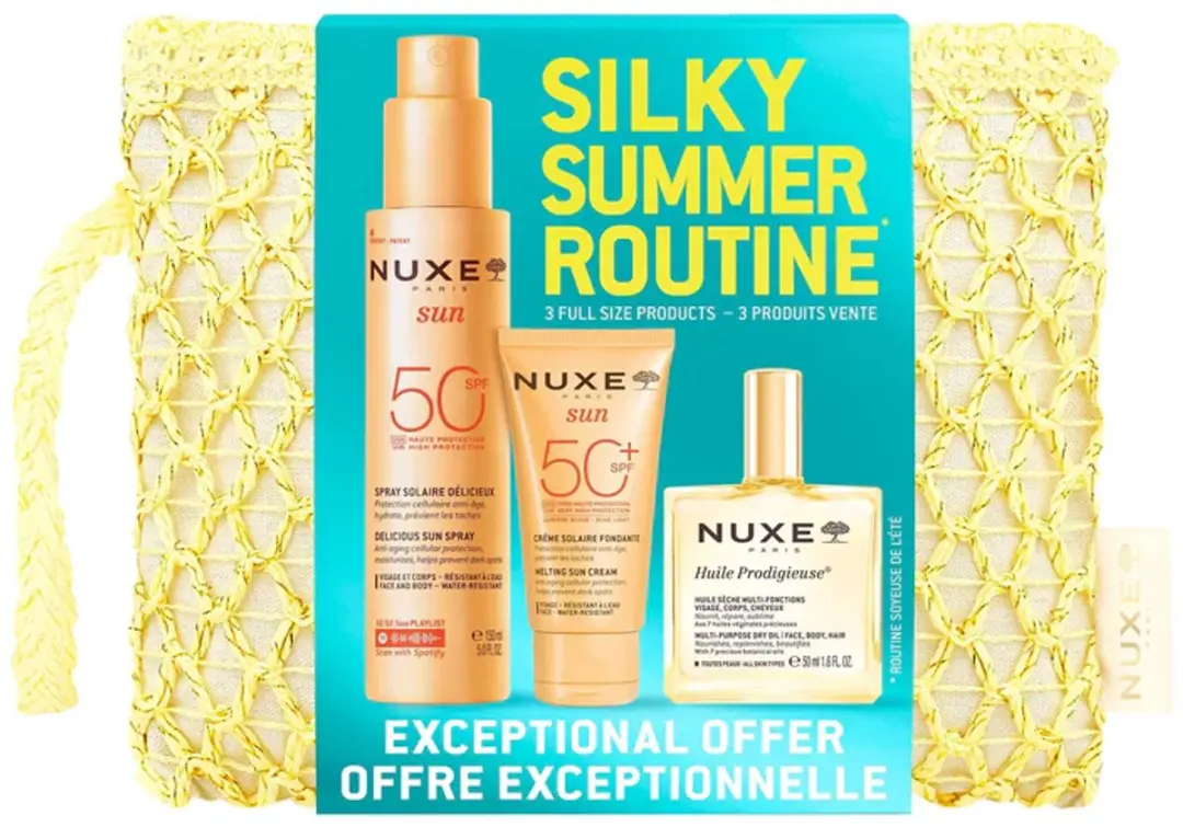 Nuxe Trousse Sun Summer Silky Routine