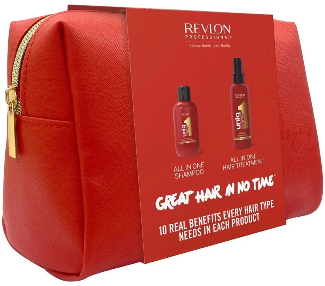 Revlon UniqOne Pouch 10-in-1 Treatment & Shampoo - 250ml