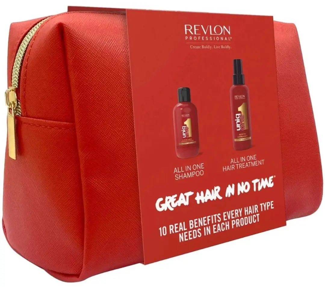 Revlon UniqOne Pouch 10-in-1 Treatment & Shampoo - 250ml