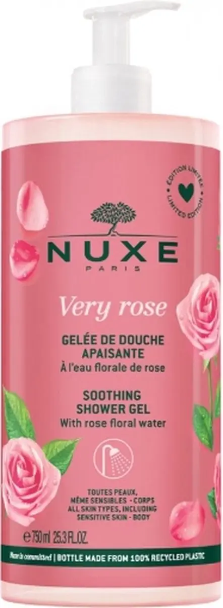 Nuxe Very Rose Verzorgende Douchegel 750ml