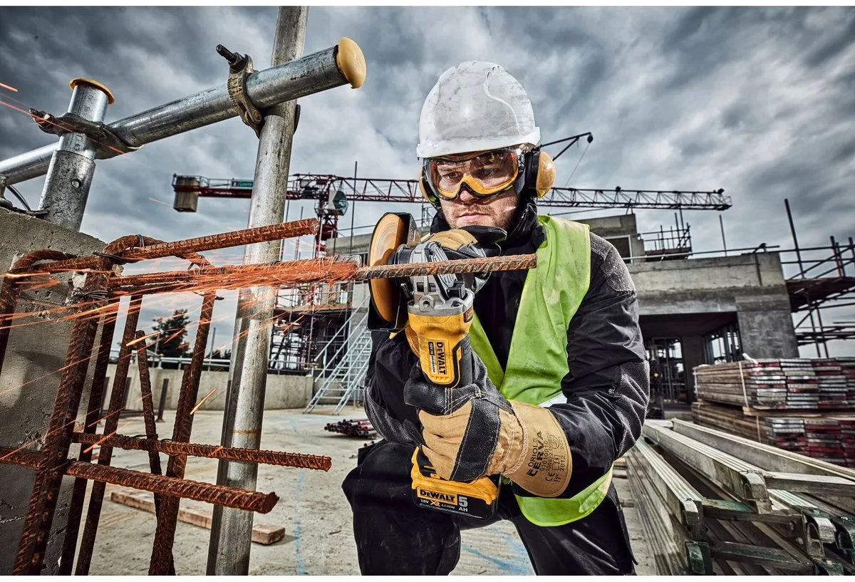 DeWalt DCG406N Haakse Slijper 18V - 125mm - Koolborstelloos - afbeelding 6 van 6