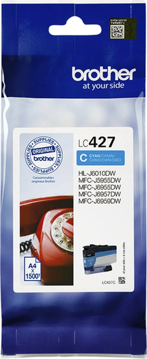 Brother LC-427C Cyan Inktcartridge