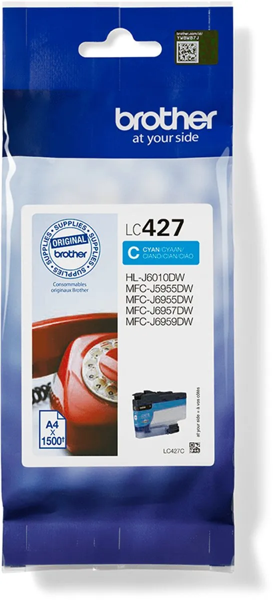 Brother LC-427C Cyan Inktcartridge