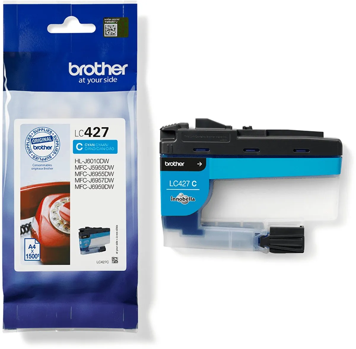 Brother LC-427C Cyan Inktcartridge