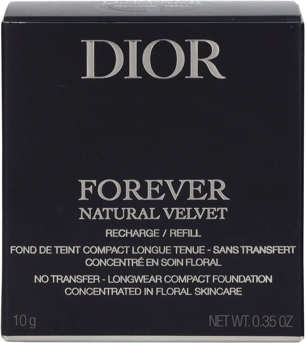 Dior Refill Forever Natural Velvet Compact 1N - 10ml