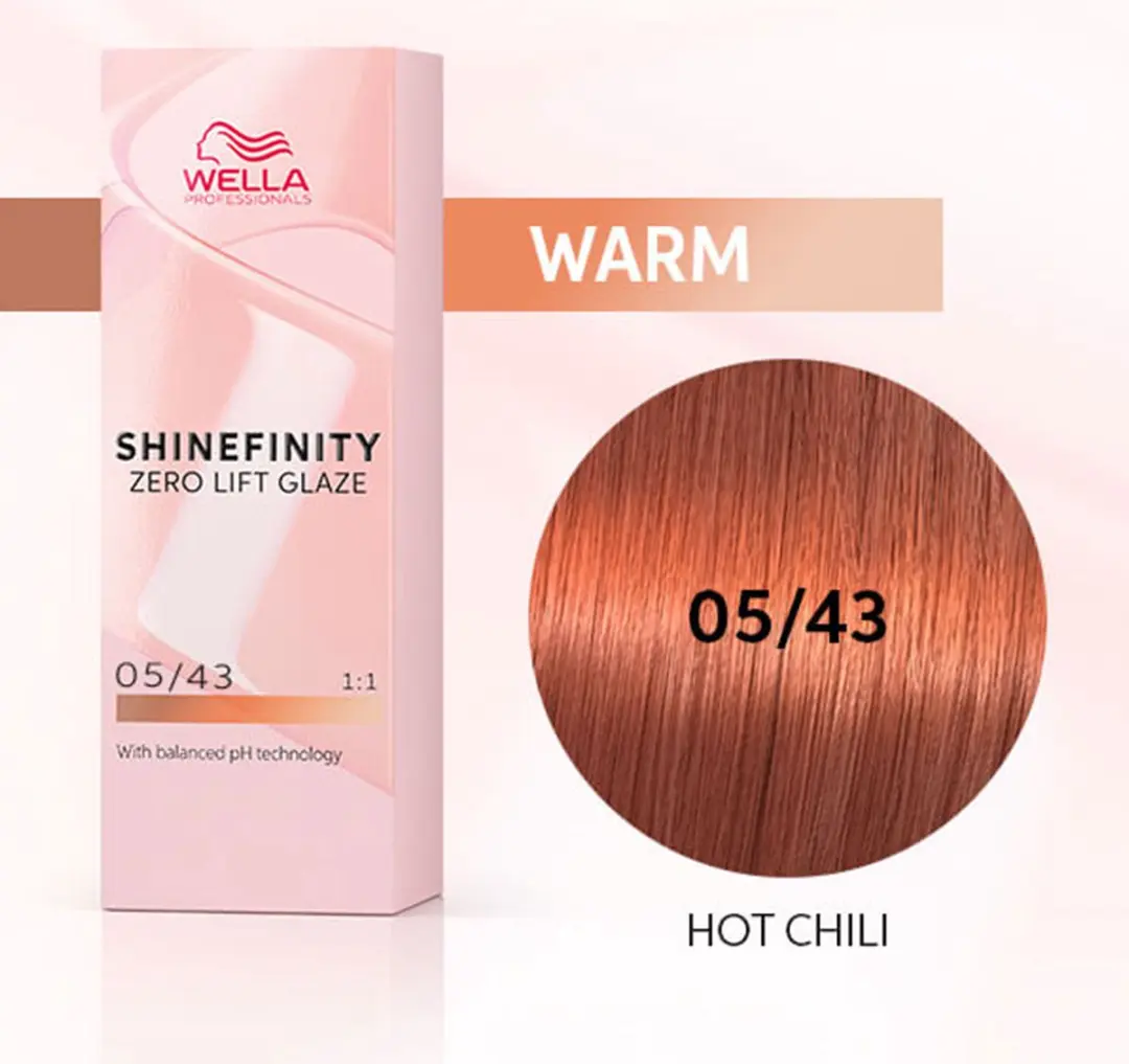 Wella Professionals ShineFinity 05/43 Haarverf 60ml