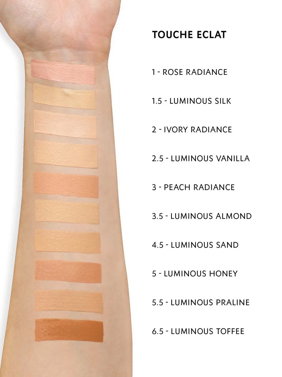 Yves Saint Laurent Touche Éclat Concealer 02 Ivoire Lumière - 2.5ml