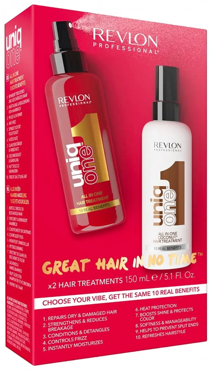 Revlon Uniq One Hair Treatment Duo Pack 150ml