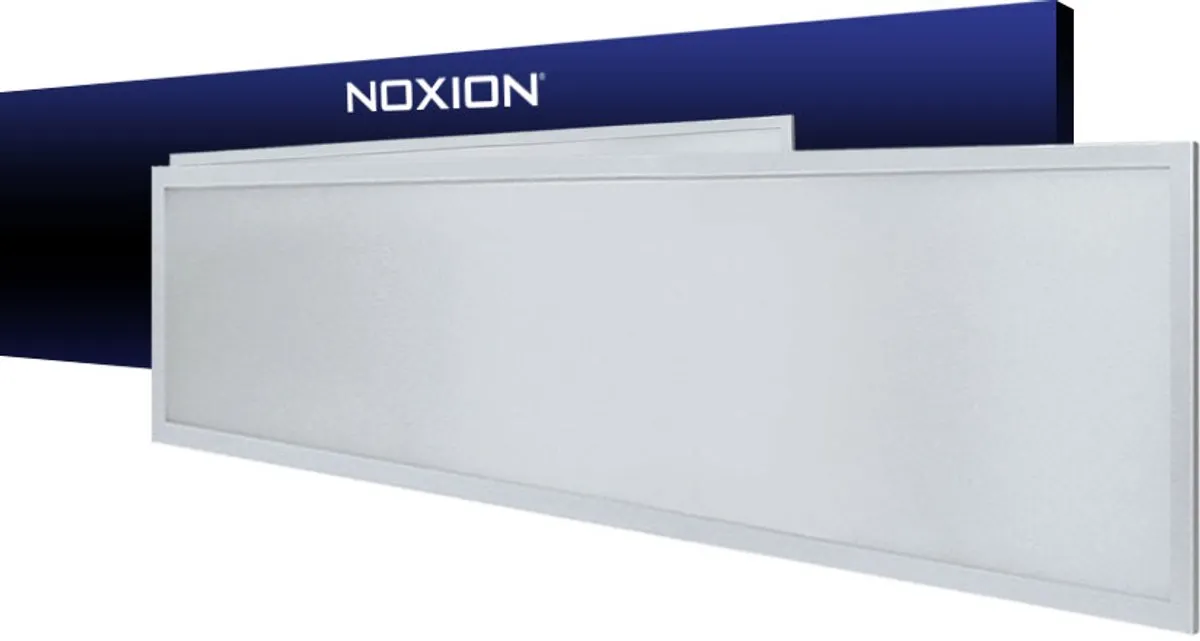 Noxion LED Paneel Ecowhite V4.0 28W 3360lm - 120x30cm - Wit/Grijs/Zwart