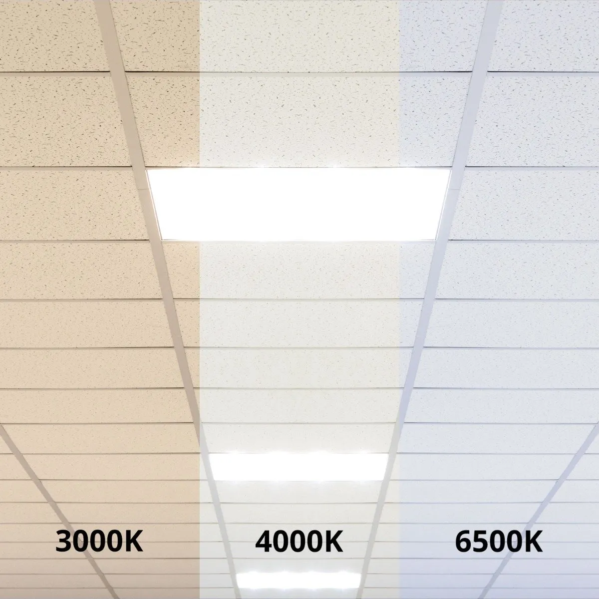 Noxion LED Paneel Ecowhite V4.0 28W 3360lm - 120x30cm - Wit/Grijs/Zwart - afbeelding 2 van 5