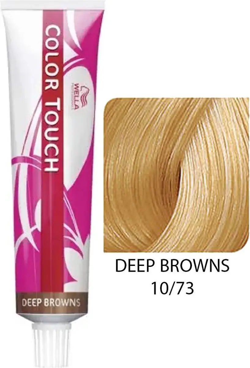 Wella Professionals Color Touch 10/73 Deep Browns Haarverf 60ml - Zwart