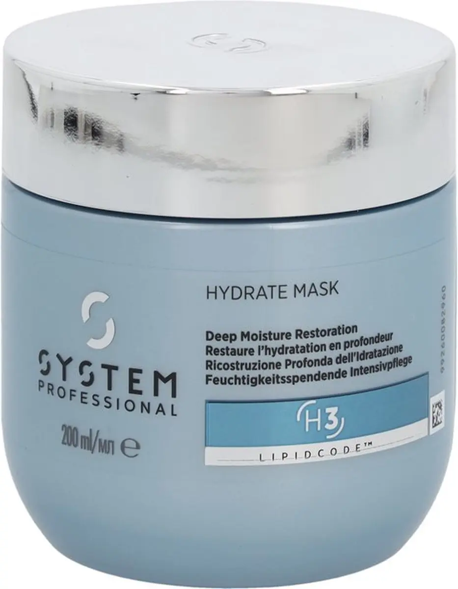 Wella Professionals System Professional Hydrate Mask H3 200ml