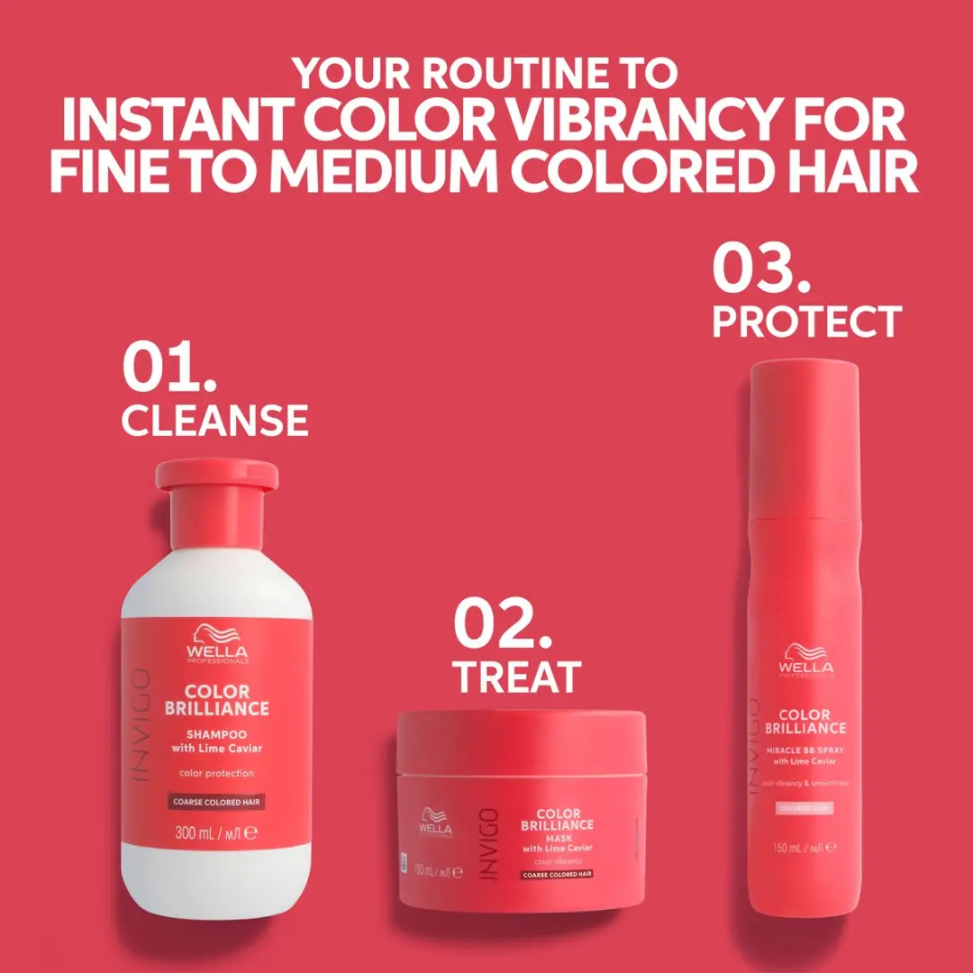 Wella Professionals Invigo Color Brilliance Masker - 150ml