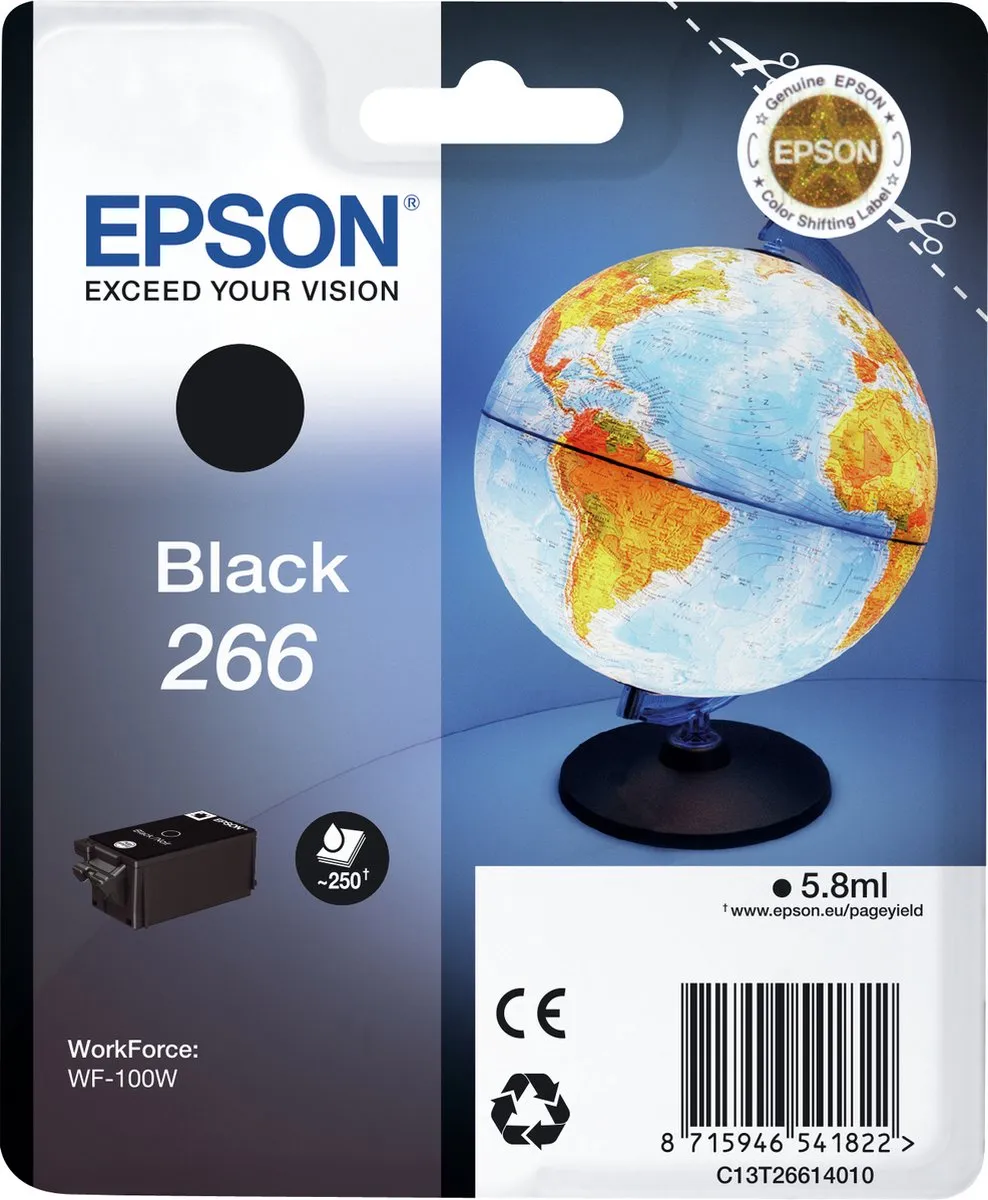Epson C13T26614010 Inktcartridge Zwart
