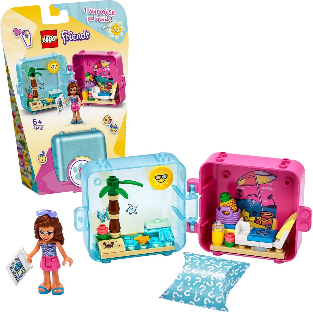 LEGO Friends Olivia's Zomerspeelkubus - 41412