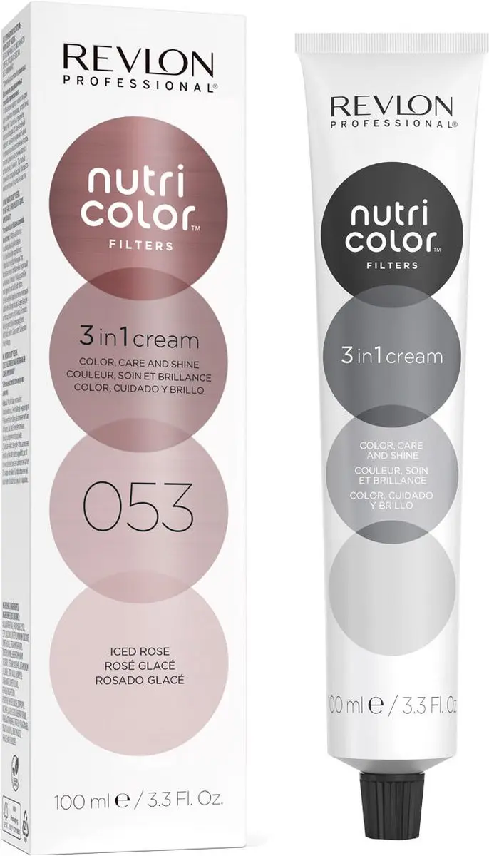 Revlon Nutri Color 100ml Iced Rose Semi-permanent Haarkleuring