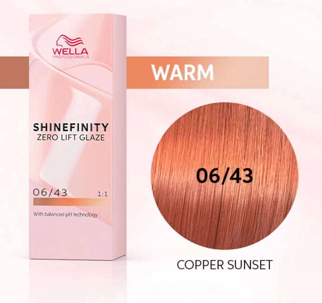 Wella Professionals ShineFinity 06/43 Haarverf 150ml