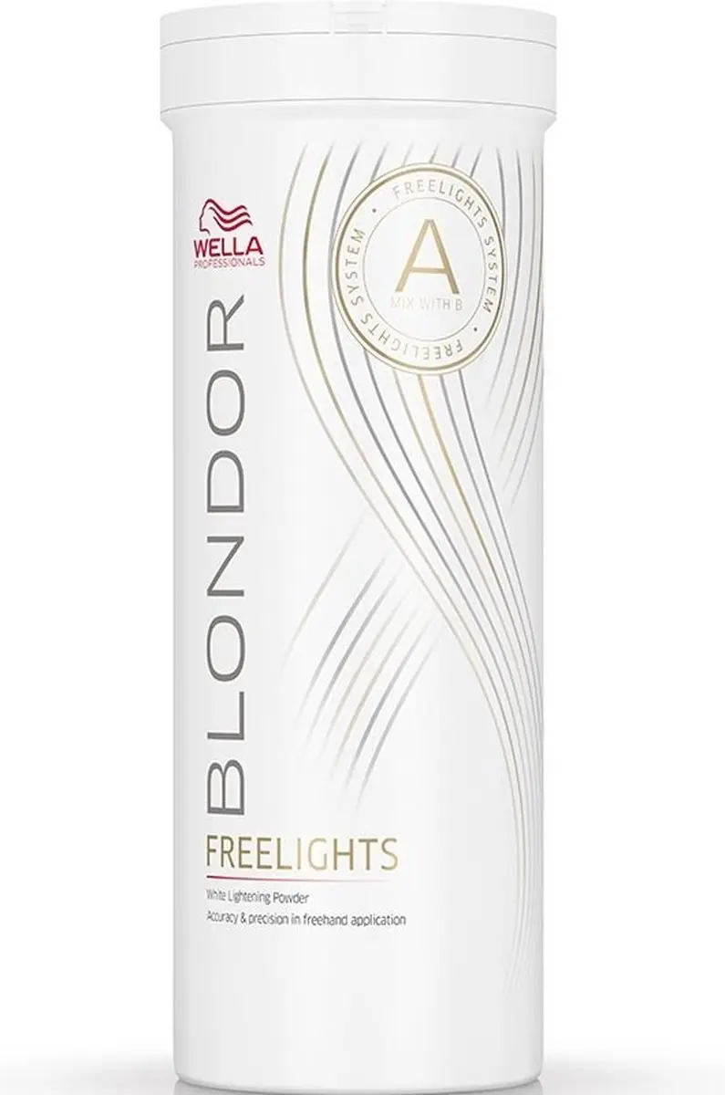 Wella Professionals Blondor Freelights Lightening Powder 400g - Zwart - afbeelding 5 van 7