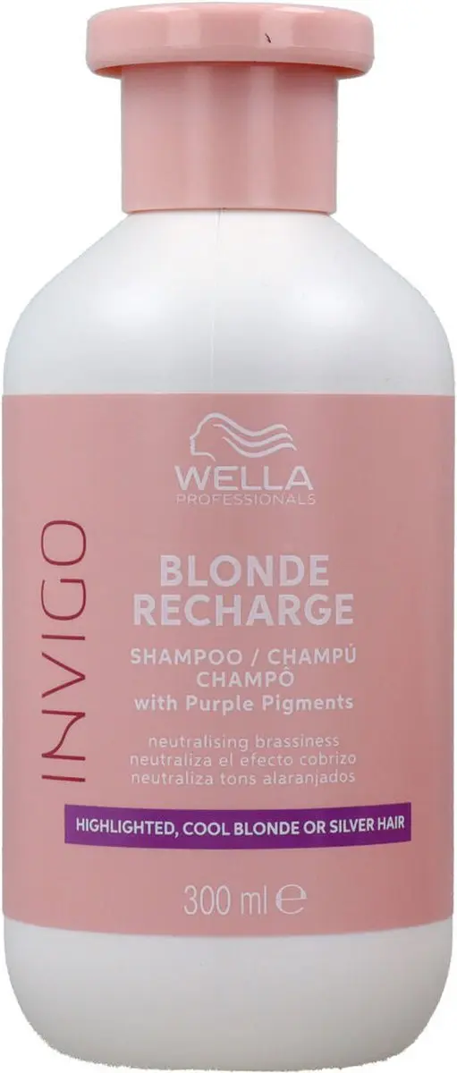 Wella Professionals Invigo Blonde Recharge Tinting Shampoo 300ml